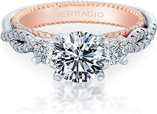 Verragio Three Stone Diamond Engagement Ring