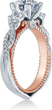 Verragio Three Stone Diamond Engagement Ring