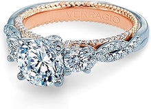 Verragio Three Stone Diamond Engagement Ring