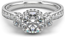 Verragio Three Stone Diamond Engagement Ring