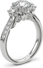 Verragio Three Stone Diamond Engagement Ring
