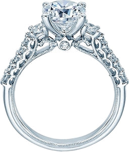 Verragio Three Stone Diamond Engagement Ring
