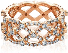 Verragio Twist Diamond Wedding Band