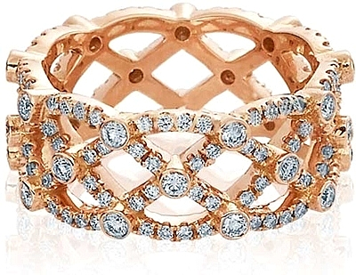 Verragio Twist Diamond Wedding Band