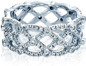 Verragio Twist Diamond Wedding Band