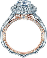 Verragio Twist Shank Diamond Engagement Ring