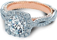 Verragio Twist Shank Diamond Engagement Ring
