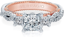 Verragio Twist Shank Diamond Engagement Ring