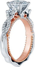 Verragio Twist Shank Diamond Engagement Ring