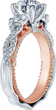 Verragio Twist Shank Diamond Engagement Ring