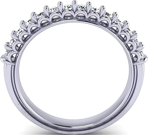 Verragio Two Tone Diamond Wedding Band