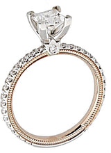 Verragio Two-Tone Pave Diamond Engagement Ring